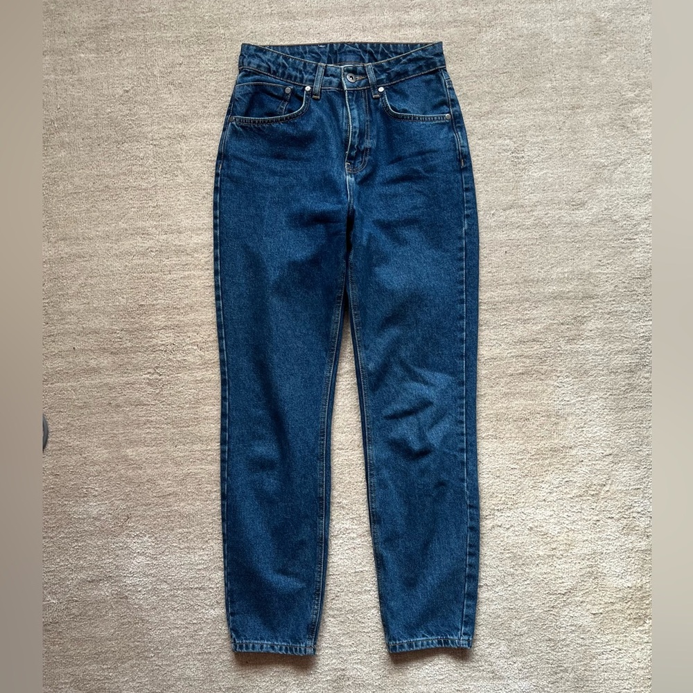 100% Cotton Dark Wash Straight Leg Jeans from The Ragged Priest